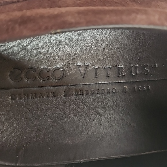 Ecco Vitrus Denmark I Bredebro 1968 Sz40/US Men\'s Wing Tip Brown Suede Oxfords main image 11